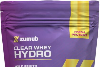 Zumub clear whey protein wild fruits pouch