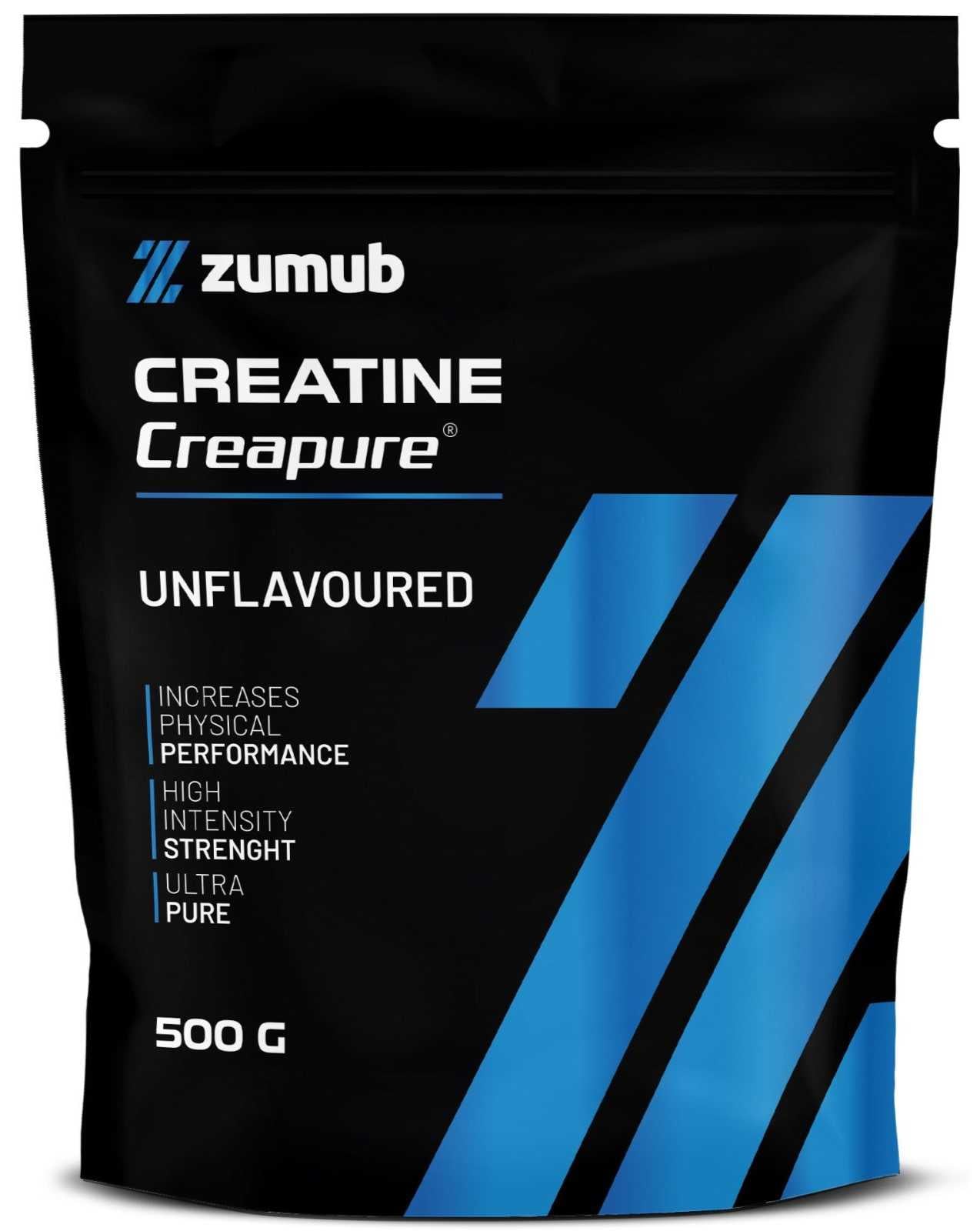 Zumub Creapure creatine monohydrate 500g unflavoured