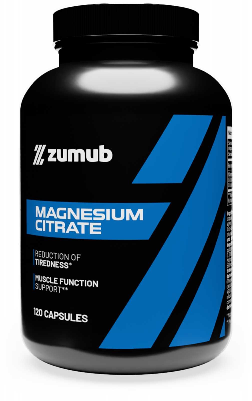 Zumub magnesium citrate 120 capsules