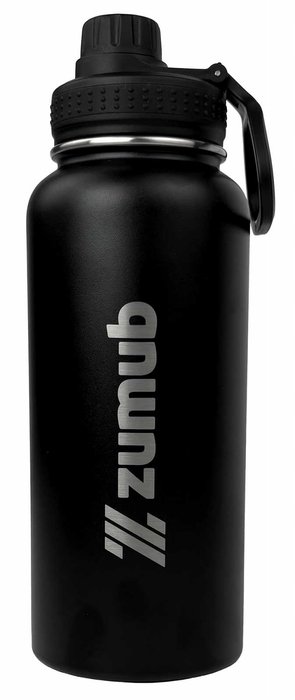 Zumub stainless steel shaker 945ml black