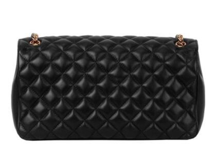 Quilted leather shoulder bag