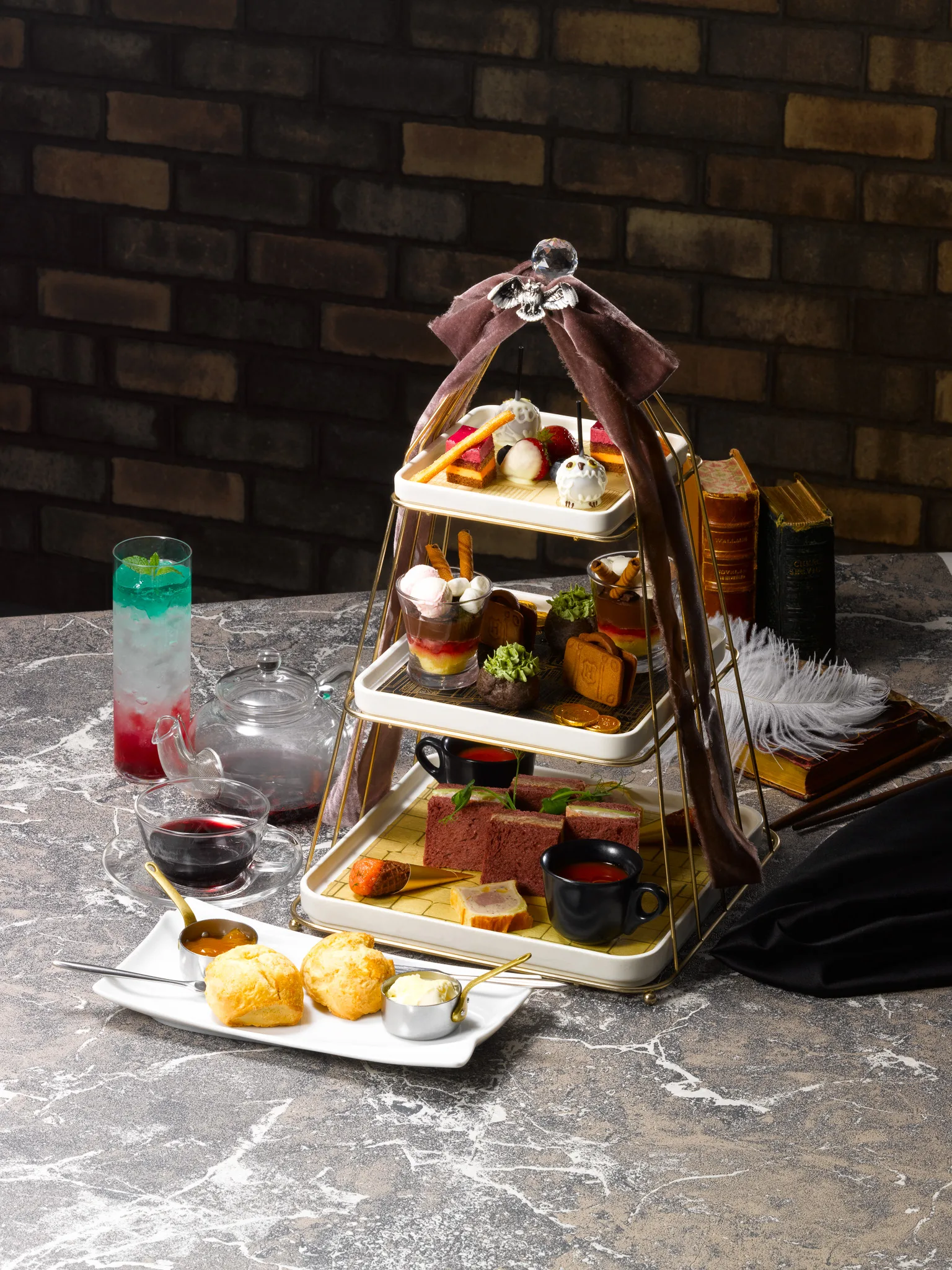 Harry Potter themed afternoon tea at Warner Bros. Studio Tour Tokyo