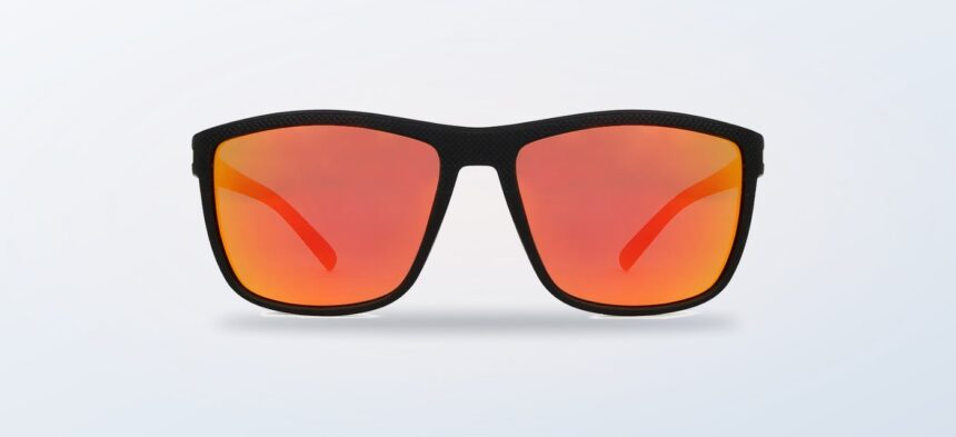 Matte black polarised Feel Good Collection Zade sunglasses