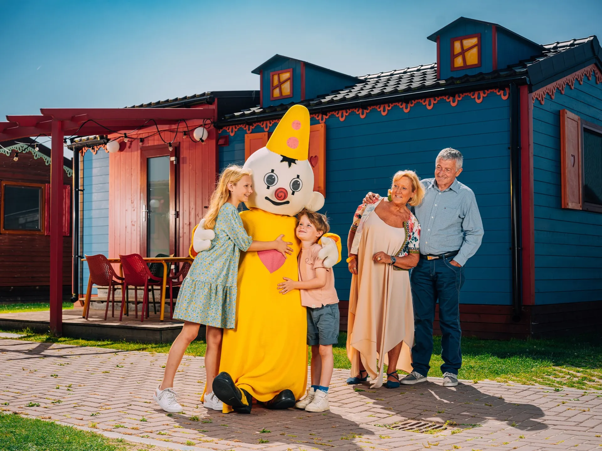 Studio 100 Chalets thématiques pour une famille