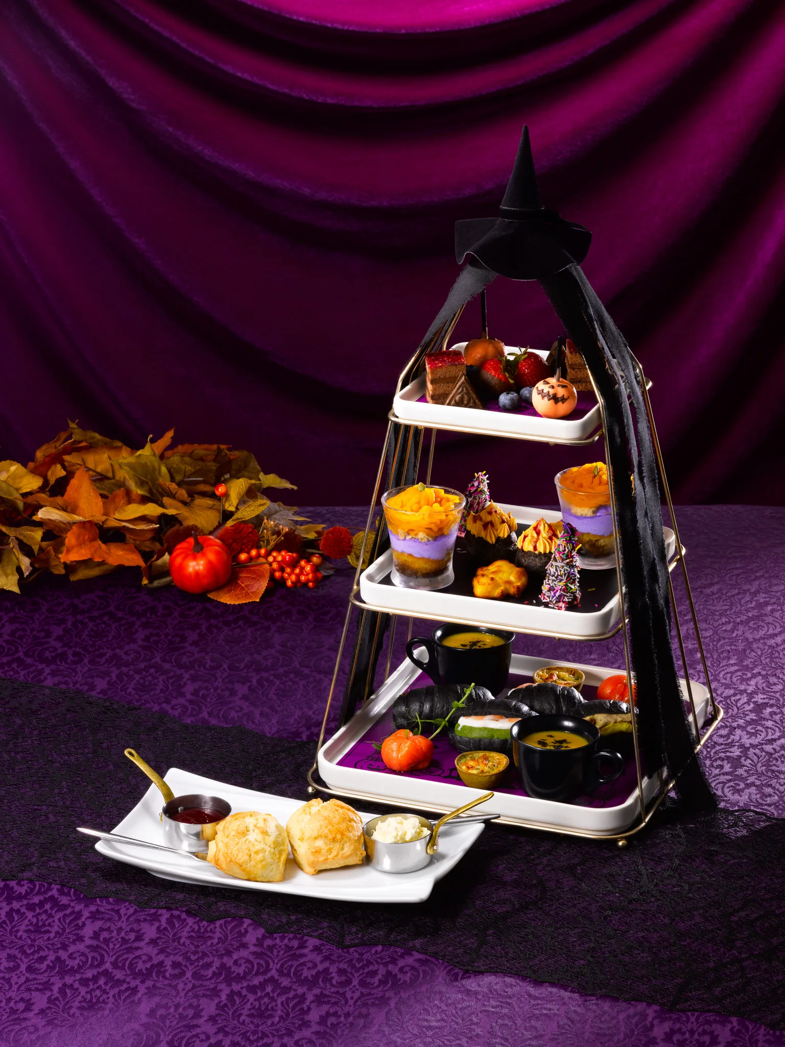Dark Arts Halloween afternoon tea at Warner Bros. Studios Japan