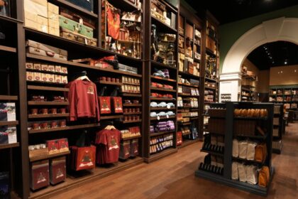 Railway Shop near Platform 9 3/4 at Warner Bros. Studios Japan