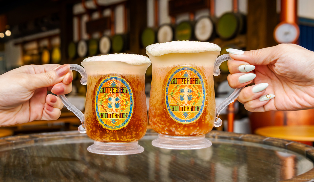 The Butterbeer Bar at Warner Bros. Studios Japan