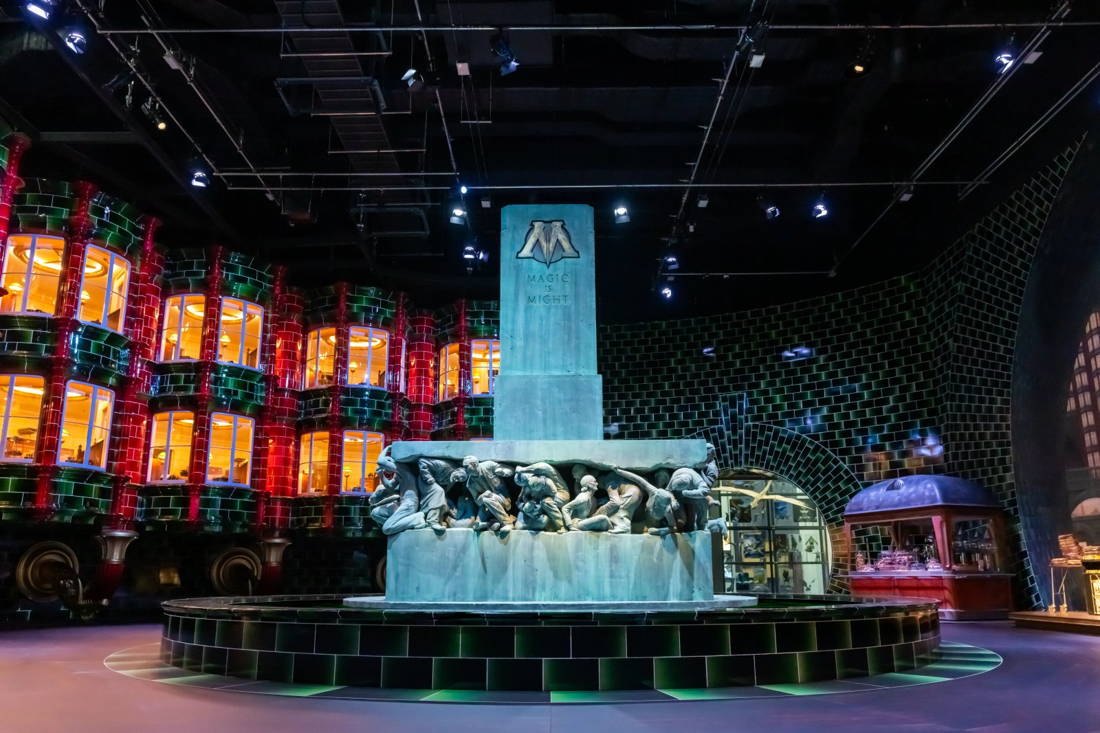 The Ministry of Magic set at Warner Bros. Studios Japan