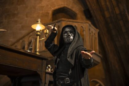 A Death Eater scene inside the Warner Bros. Studio Tour Tokyo
