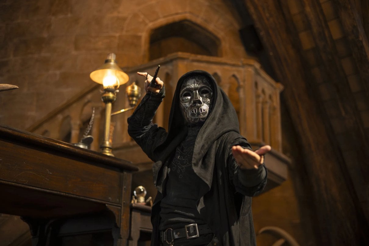 A Death Eater scene inside the Warner Bros. Studio Tour Tokyo