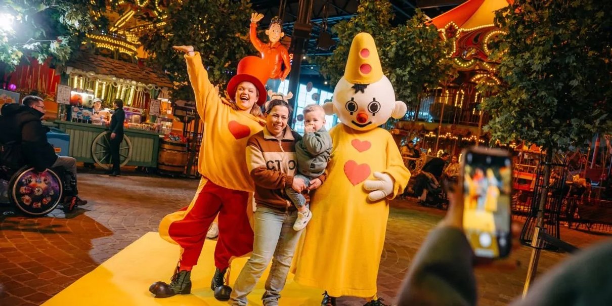 Rencontre familiale dans Plopsa Indoor Hasselt