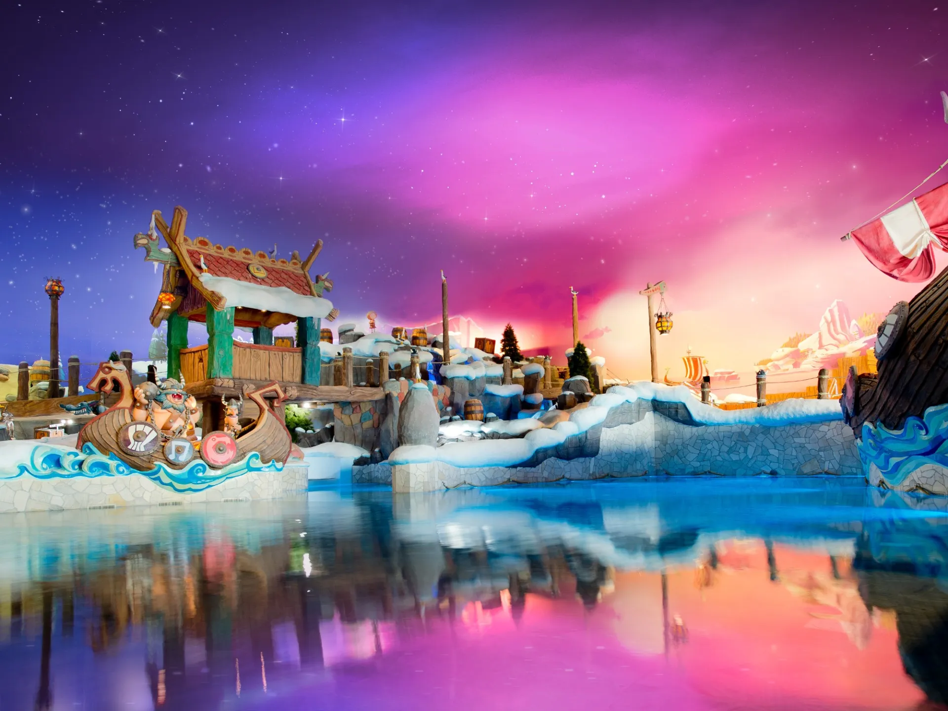 Attraction aquatique Stormbad à Plopsaqua