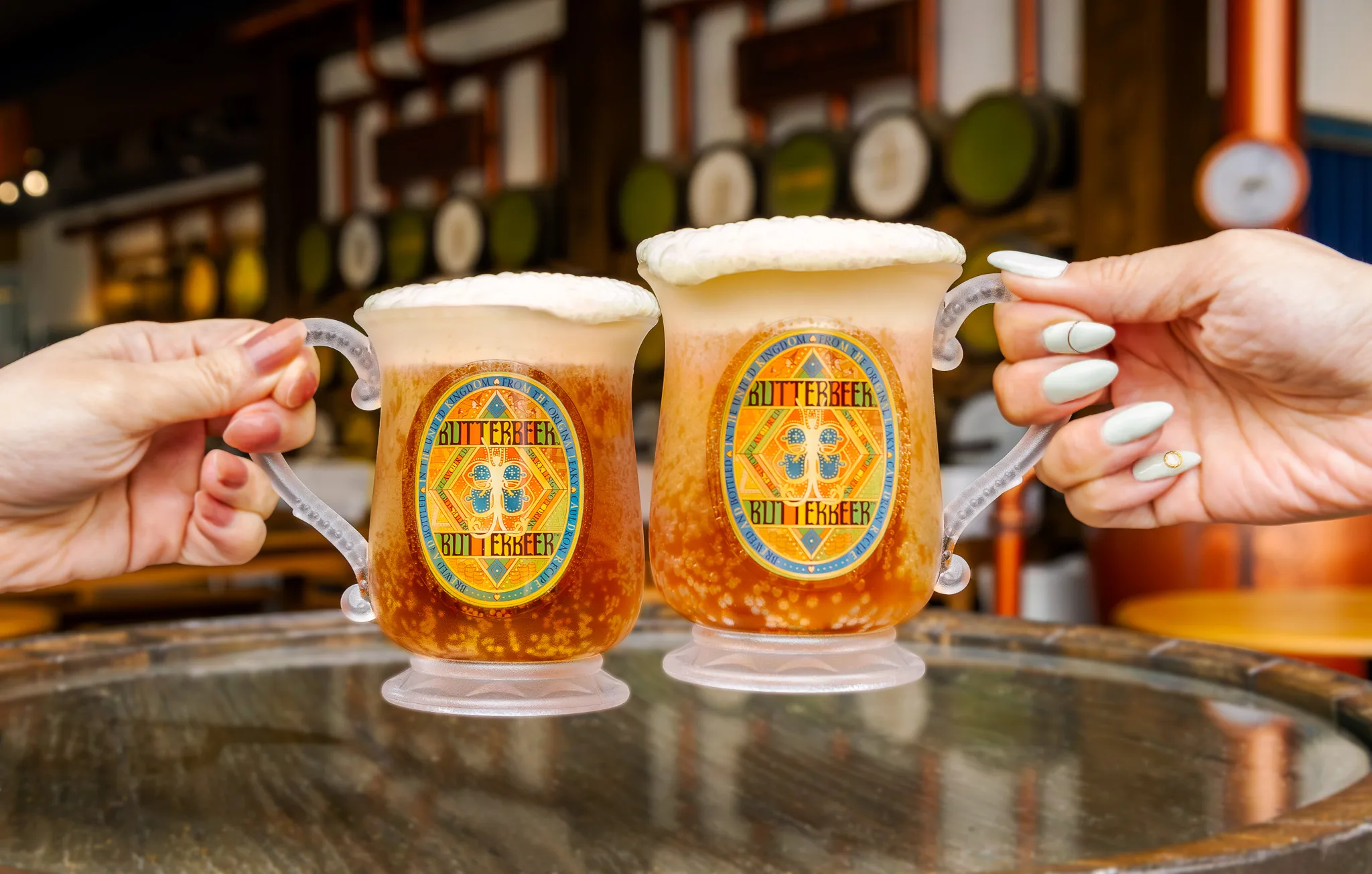 Butterbeer at Warner Bros. Studios Japan