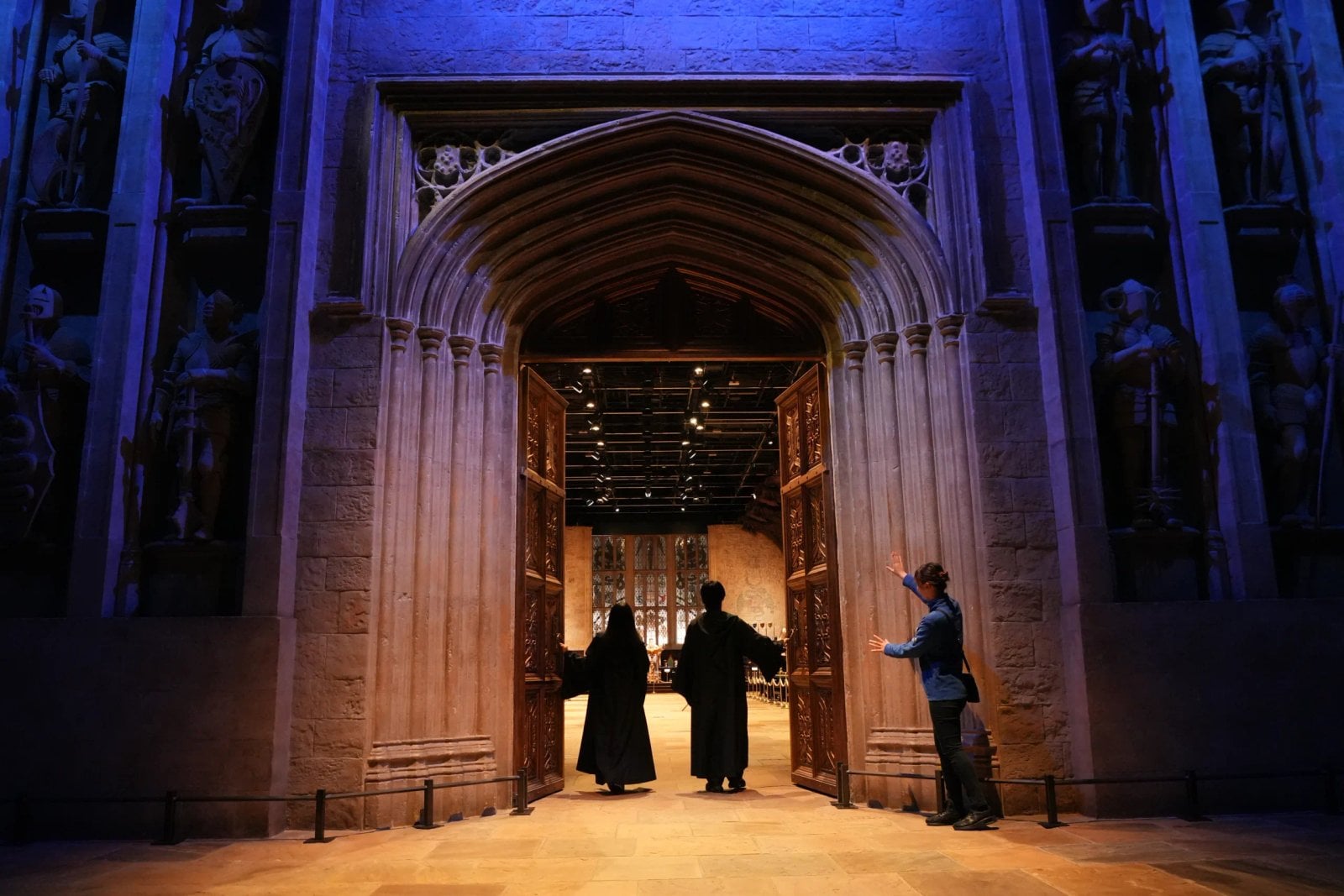 Great Hall set at Warner Bros. Studios Japan