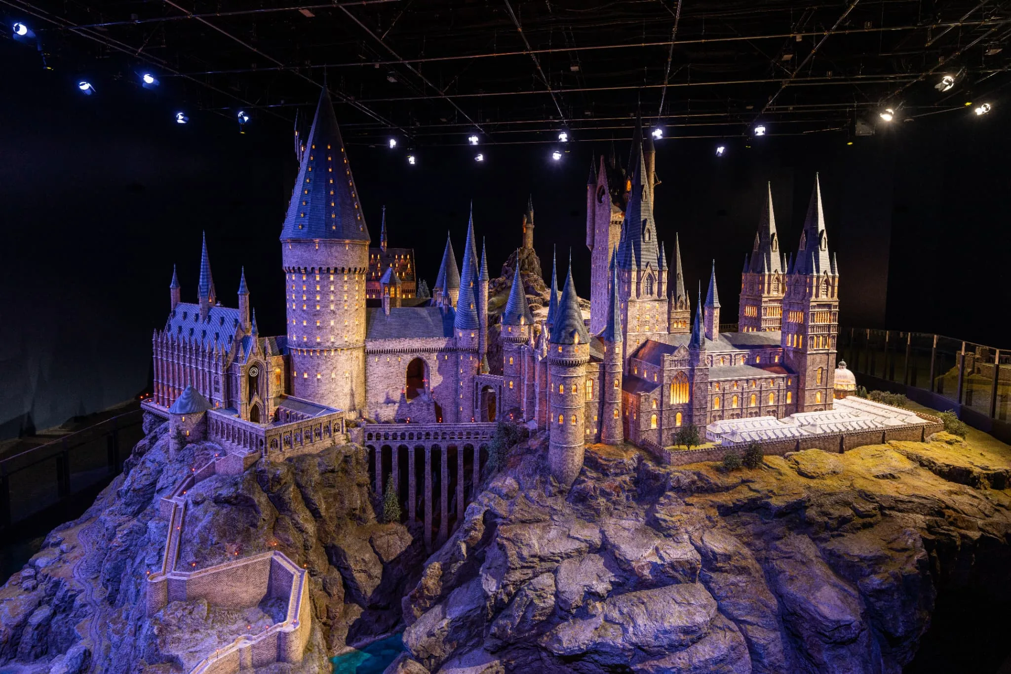 Hogwarts Castle model at Warner Bros. Studios Japan