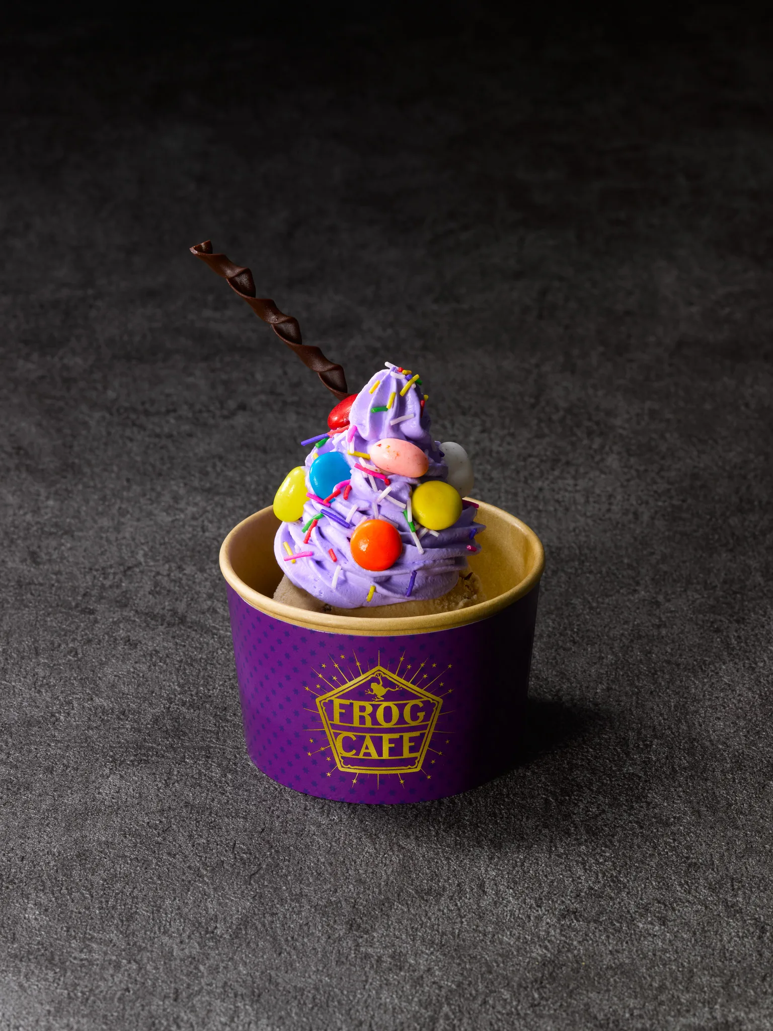 Seasonal sweets served during the Dark Arts menu