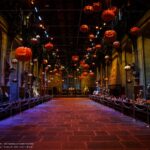 The Great Hall dressed for the Dark Arts season